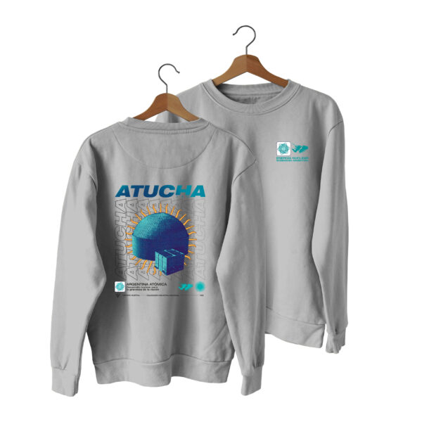 Buzo gris atucha