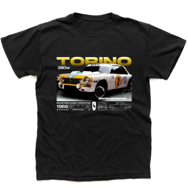 Remera negra Torino