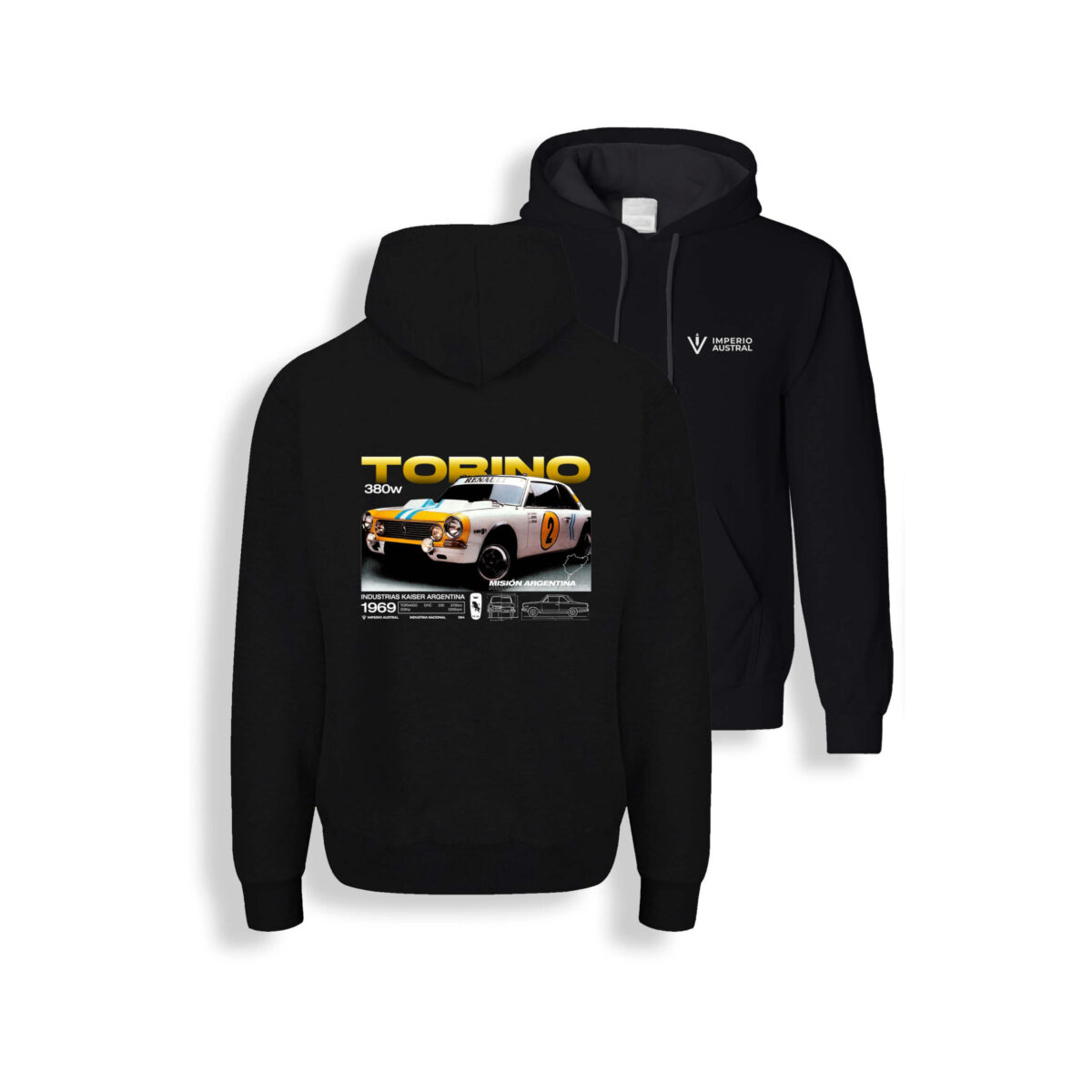 Buzo canguro Torino