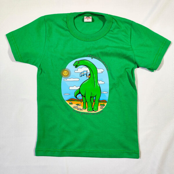 remera argentinosaurus para niños