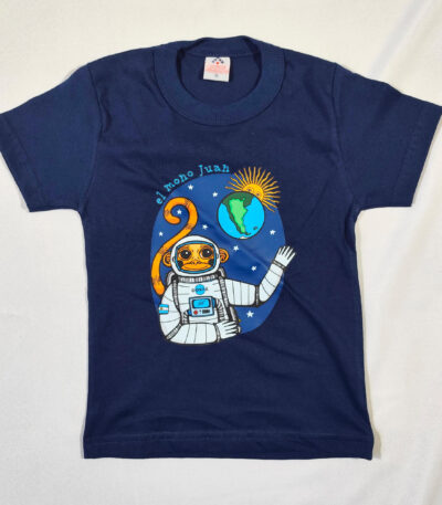 remera mono juan infantil