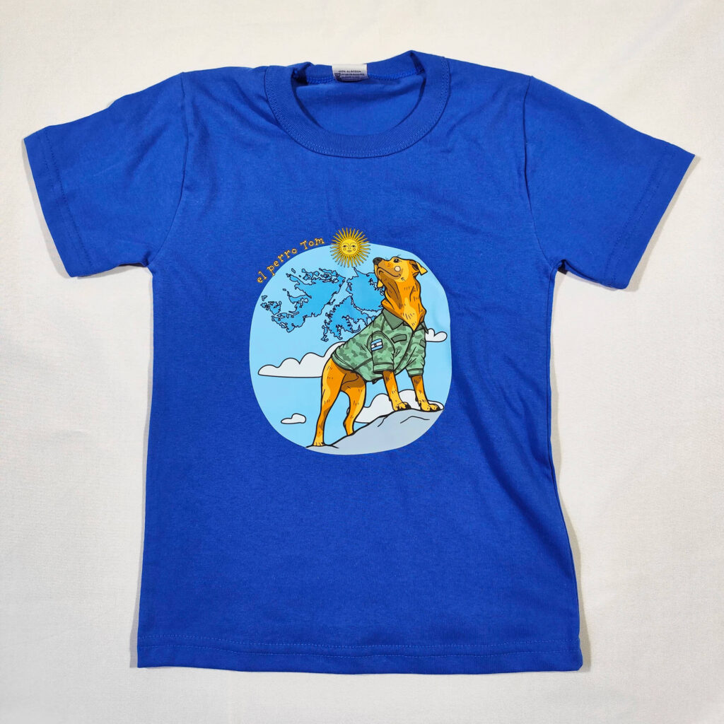 remera perro tom infantil